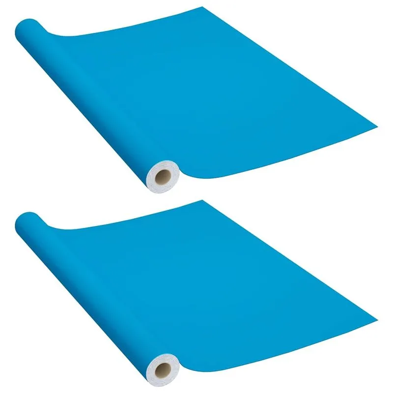 Películas Autoadhesivas Para Muebles Vidaxl Decoración Para El Hogar Y Jardín Azul Cielo