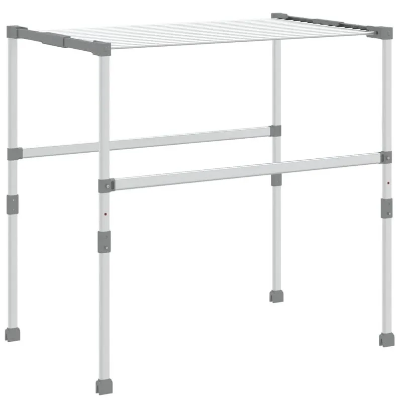 Secador De Roupa Vidaxl Classic Aluminium Com Amplo Espaço Para Pendurar