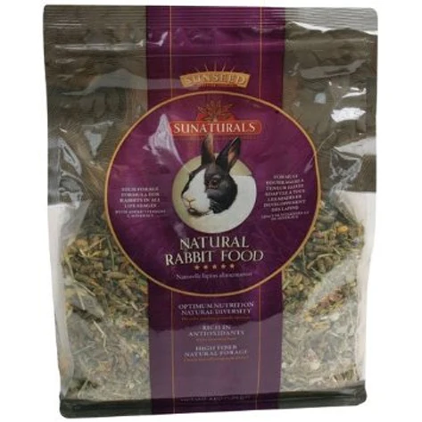 Sunseed Sunaturals Natural Rabbit Food 3 lbs.