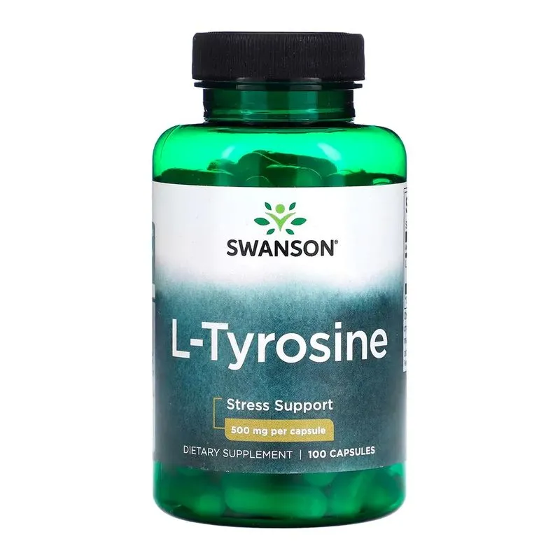 L-Tyrosine 500 Mg (100 Capsules) - Swanson