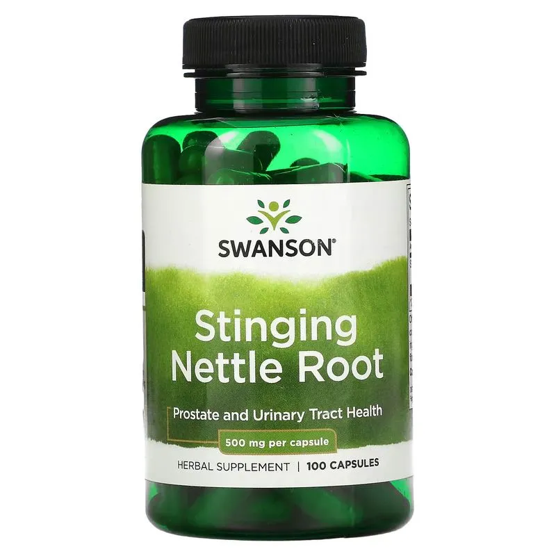 Raiz De Urtiga 500mg 100 Capsulas - Swanson