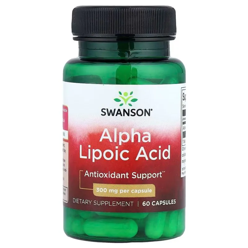 Alpha Lipoic Acid 300mg (60 Capsules) - Swanson
