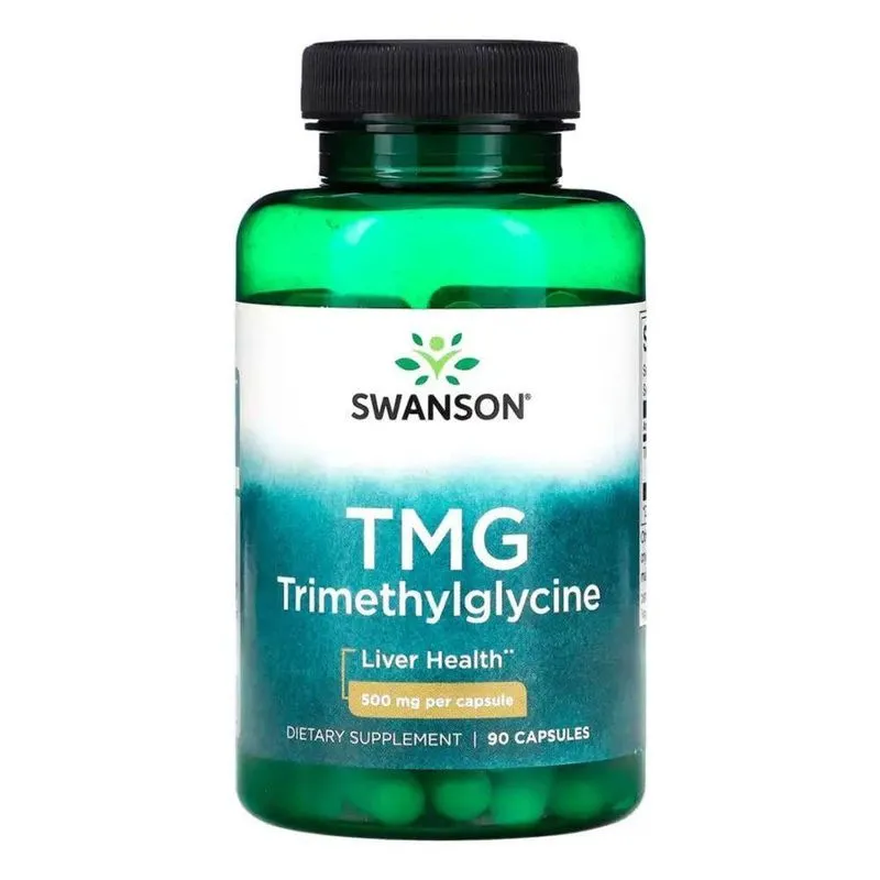 Tmg Trimetilglicina 500mg (90 Capsules) - Swanson