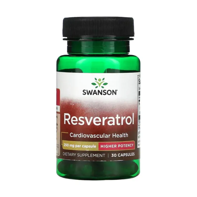 Resveratrol 250mg (30 Capsules) - Swanson