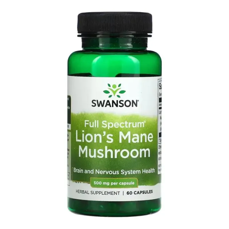 Lions Mane (60 Capsules) - Swanson
