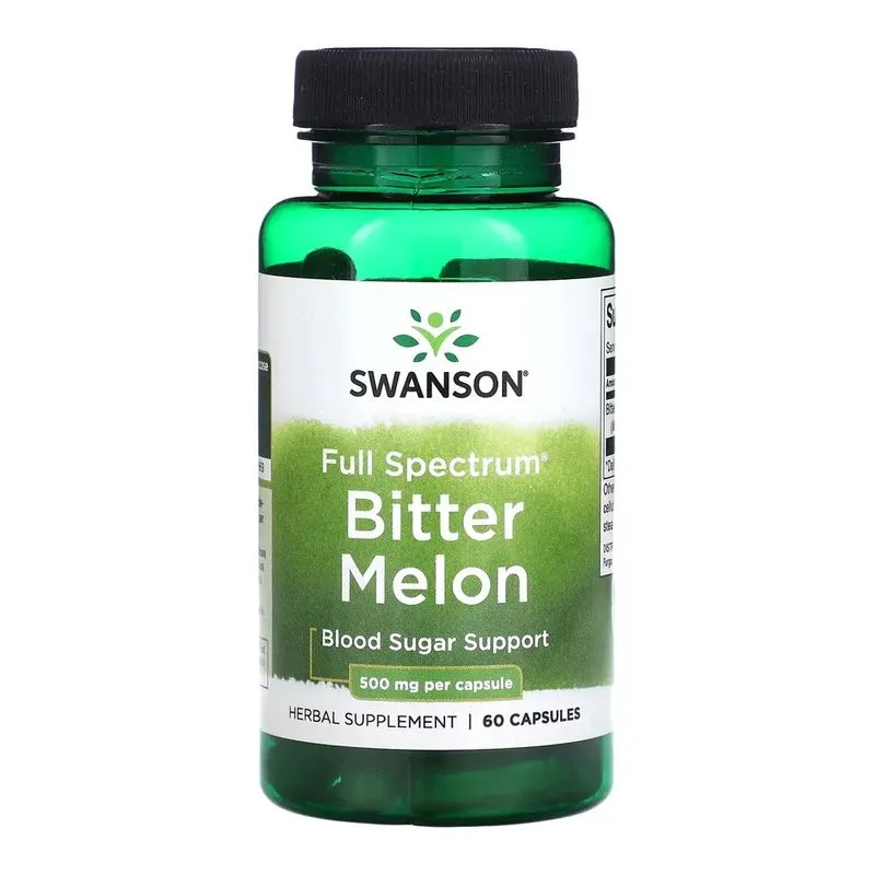 Bitter Melon 500 Gm (60 Capsules) - Swanson