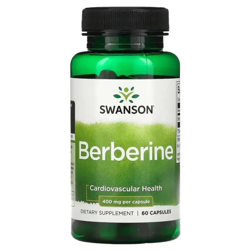 Berberine 400 Mg (60 Capsules) - Swanson