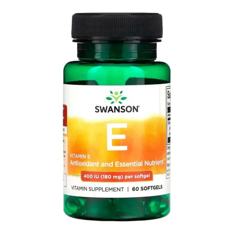 Vitamina E-400 400iu (60 Softgels) - Swanson