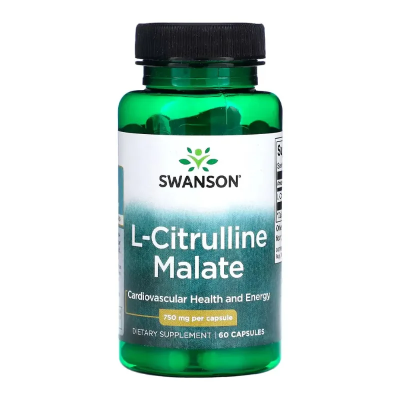 L-citrulline Malate 750mg (60 Capsules) - Swanson