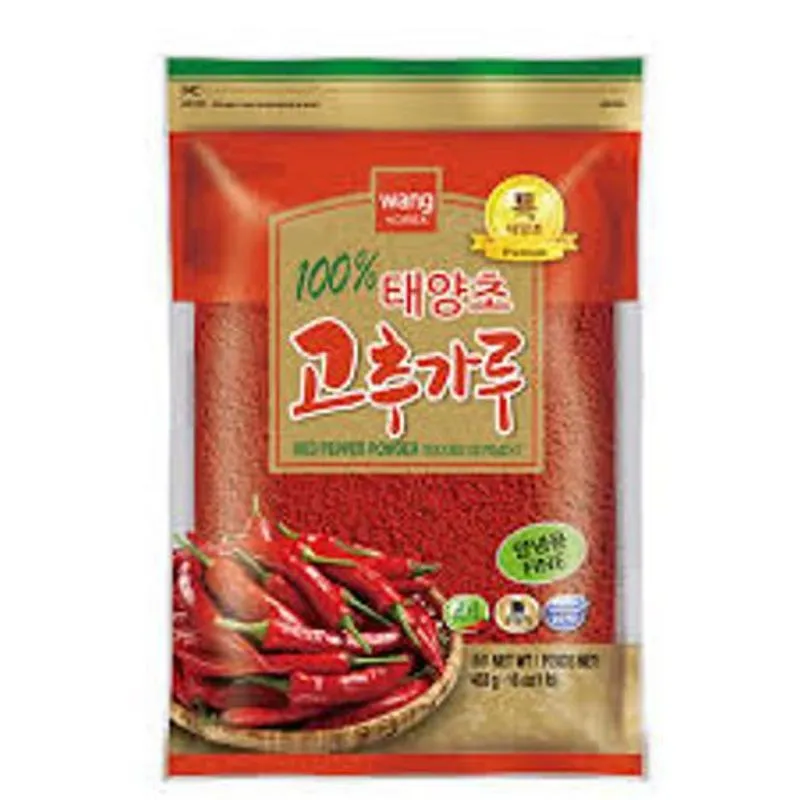 Gochugaru Pimenta Vermelha Coreana Em Pó Fina 453g