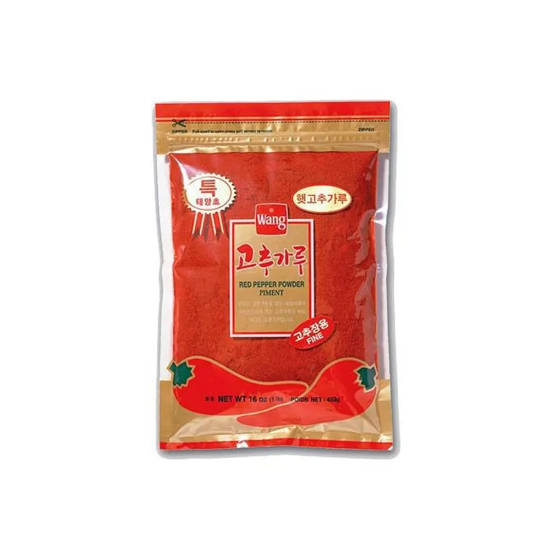 Gochugaru Pimenta Vermelha Coreana Em Pó Grossa 453g