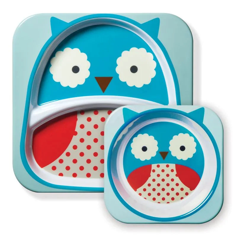 Set de Pratos Zoo Coruja Skip Hop