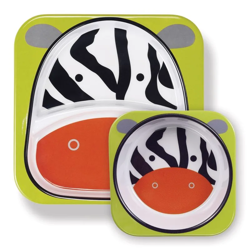 Set de Pratos Zoo Zebra Skip Hop