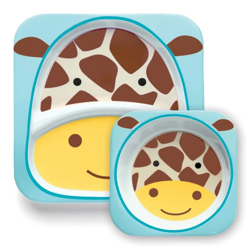 Set de Pratos Zoo Girafa Skip Hop