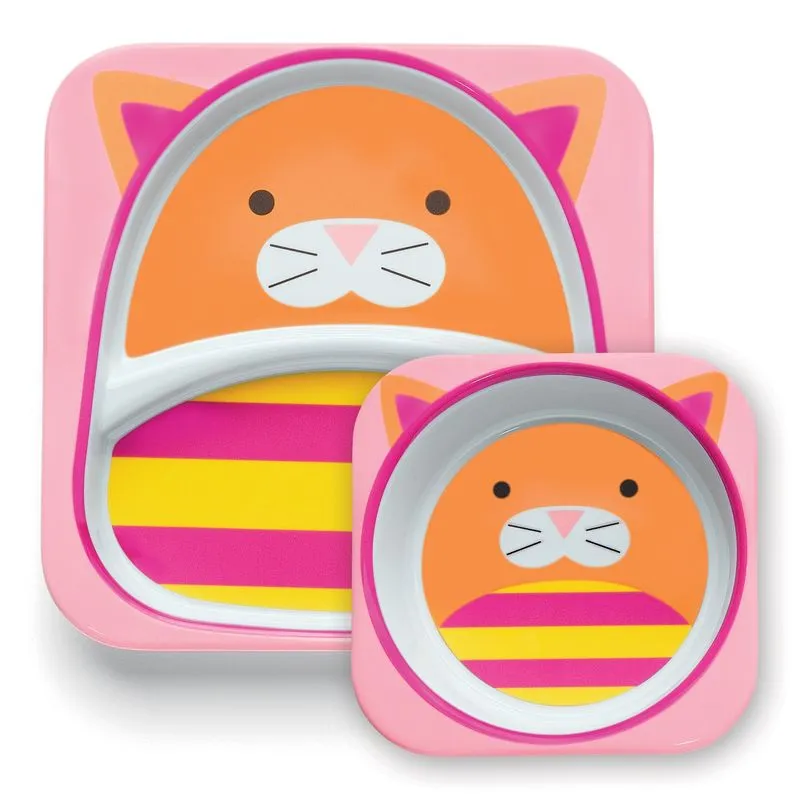 Set de Pratos Zoo Gato Skip Hop