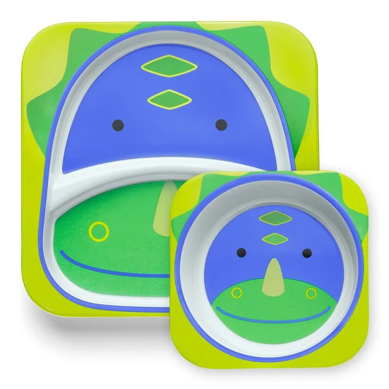 Set de Pratos Zoo Dinossauro Skip Hop