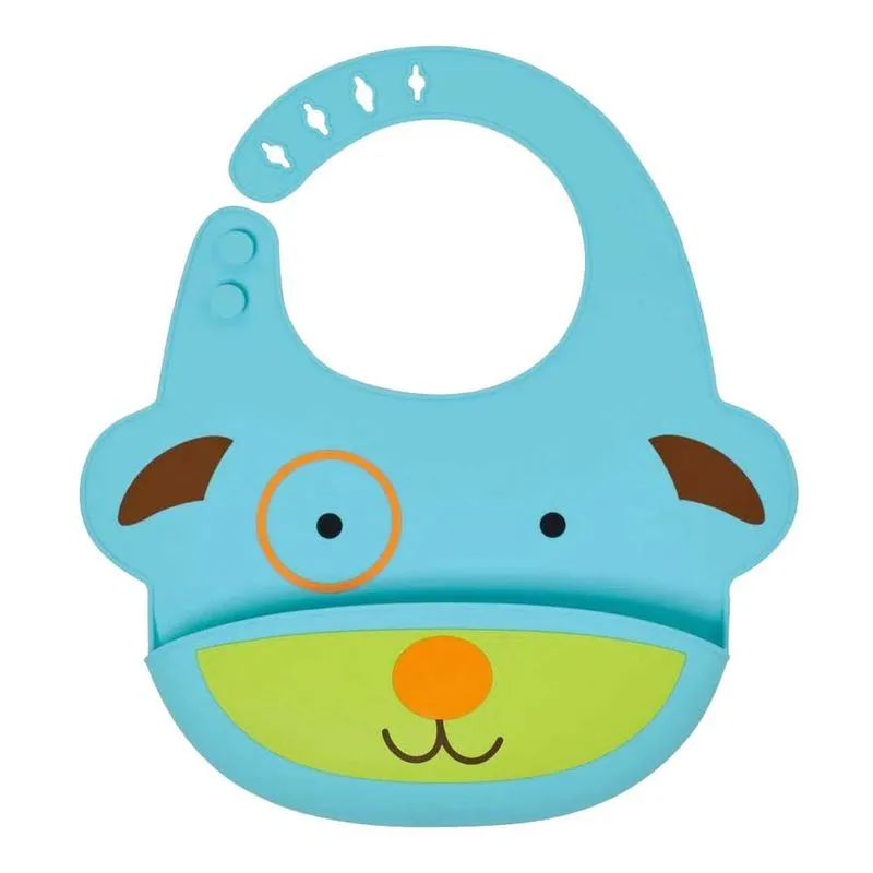 Babador de Silicone Zoo Cachorro Skip Hop