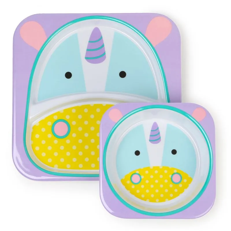 Set de Pratos Zoo Unicornio Skip Hop