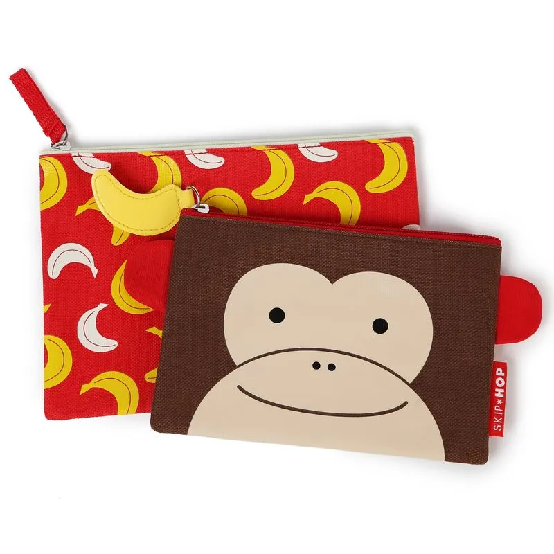 Kit Necessaire Zoo Macaco Skip Hop