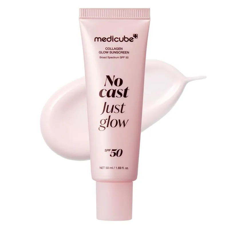 Protetor Solar Medicinal No Cast Just Glow Collagen Spf 50