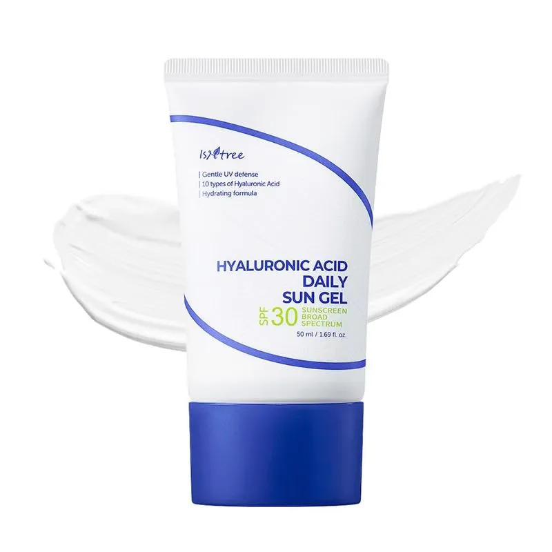 Protetor Solar Isntree Gel Solar Diário Com Ácido Hialurônico Spf 30 50ml