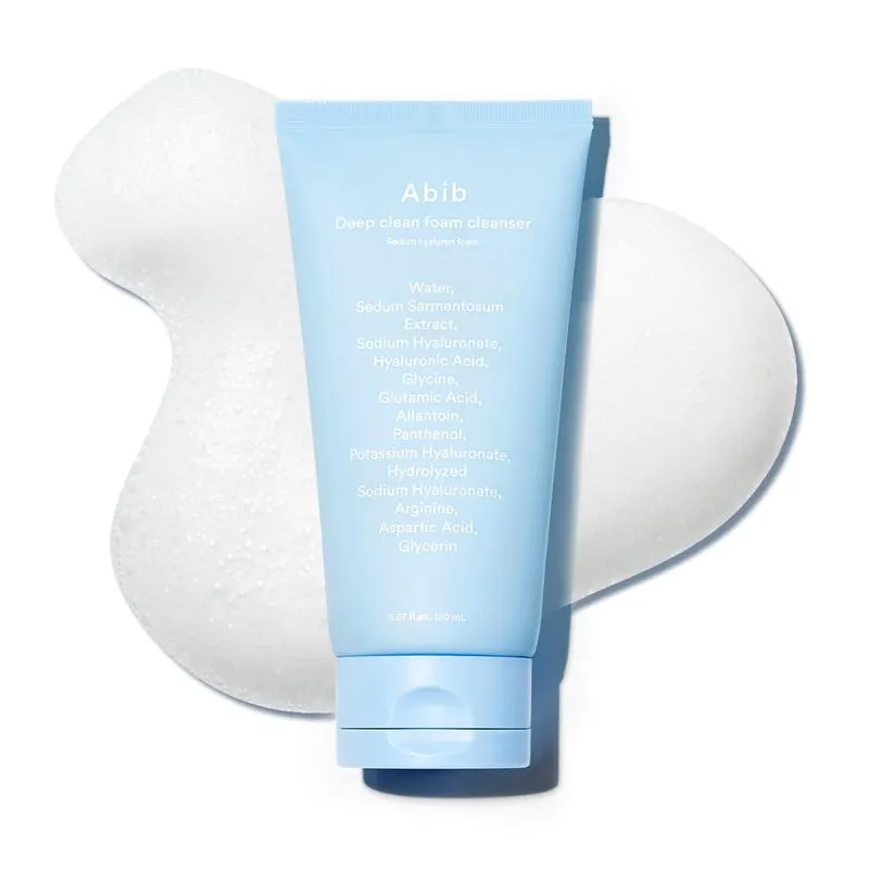 Limpador De Espuma Abib Deep Clean Sedum Hyaluron 150ml