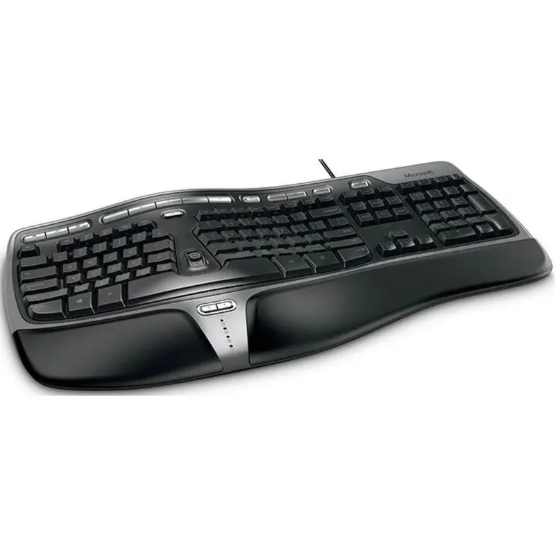 [OPEN BOX] Teclado - USB - Microsoft Natural Ergonomic Keyboard 4000 - Preto - B2M-00012 / SQH-00001 (Layout Americano)