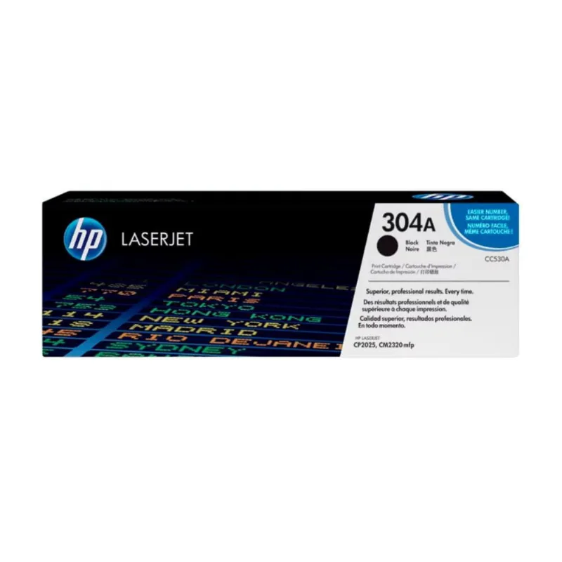 Toner hp CC530A 304A Preto CP2025DN CM2320N CM2320NF Original 3.5k