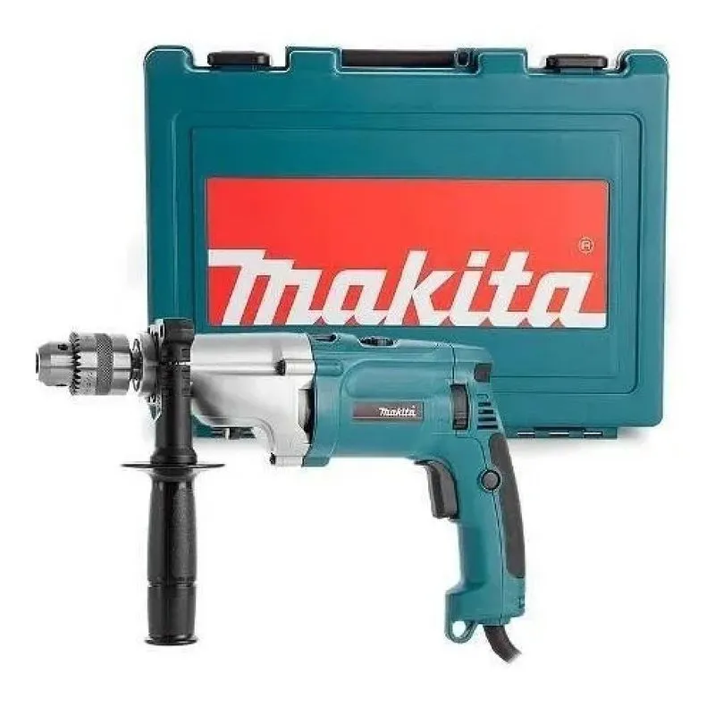 Furadeira 1/2" 1100w 0-2900rpm Com Impacto 110v/220v Makita Hp2070