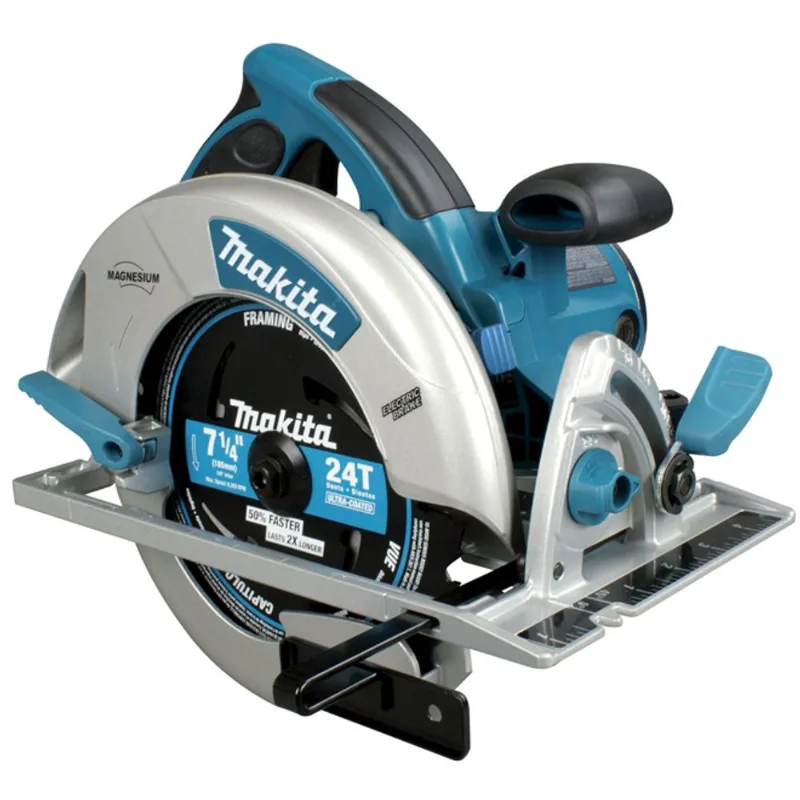 Makita 7-1/4" Magnesium Circular Saw 15 Amp with LED Lights and Case