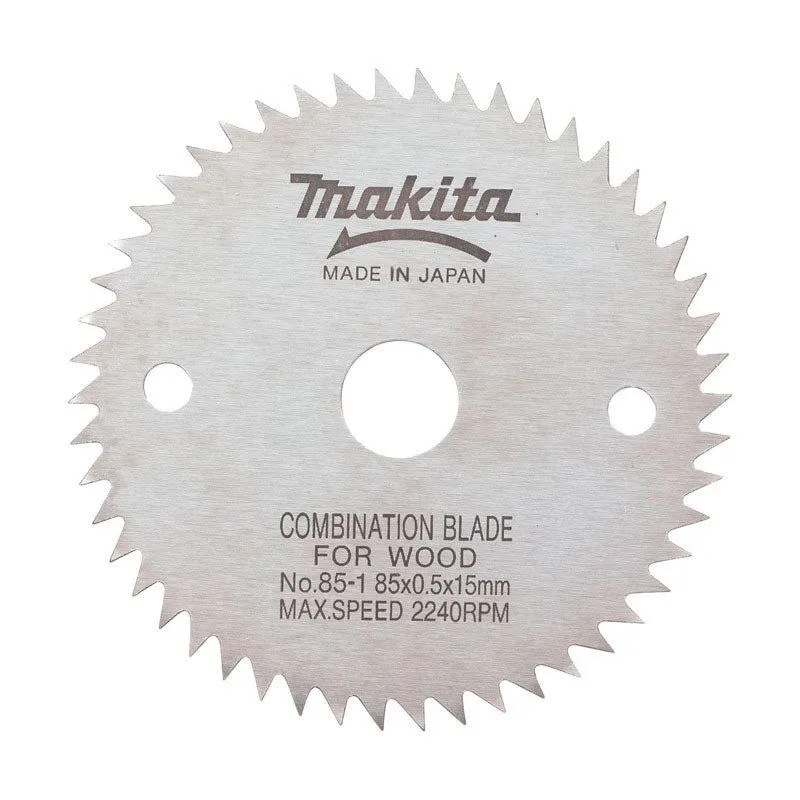 Lâmina De Serra Circular Makita 3-3/8 Polegadas E 50 Dentes De Aço, Pacote Com 1 Unidade