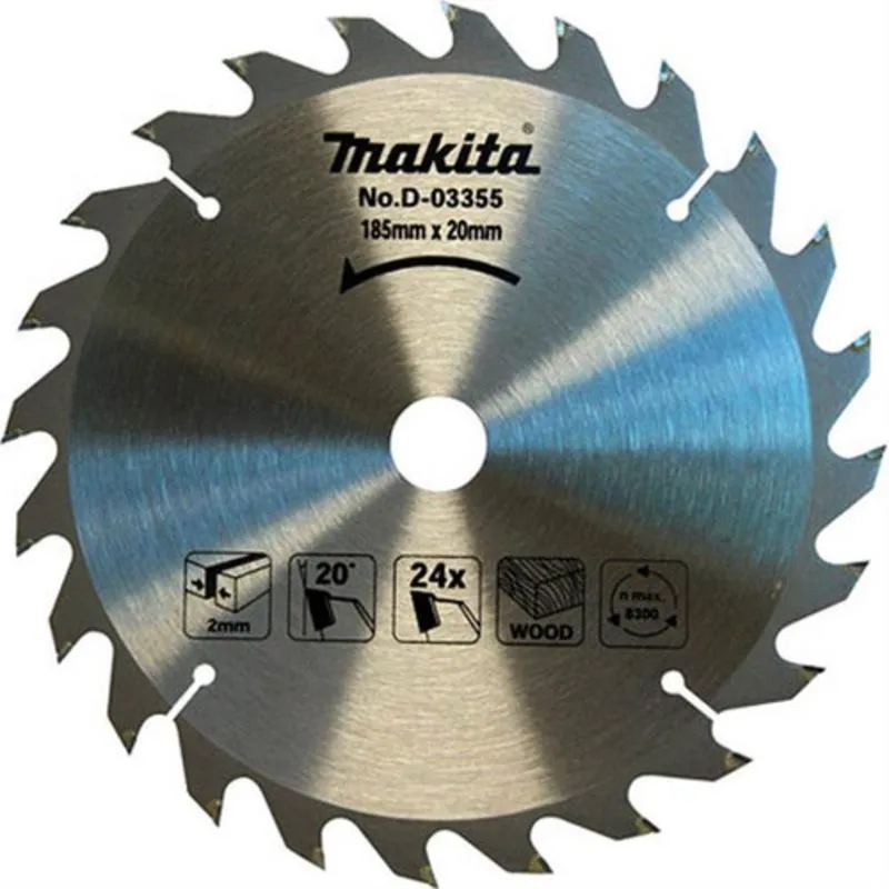 Disco De Serra 185mm 24d P/madeira D-03355 Makita