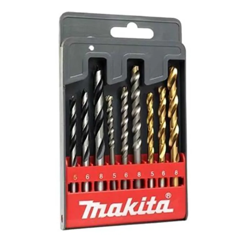 Jogo De Broca 9PCS Concr/Mad/Meta - D-08660 - MAKITA