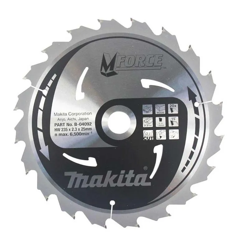 Disco Serra Circular 235mm 9.1/4 20d Makita B-04092