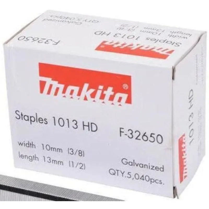 Cx Grampo 10x13mm 1013hd 5040un F32650 Makita Grampeador Dst