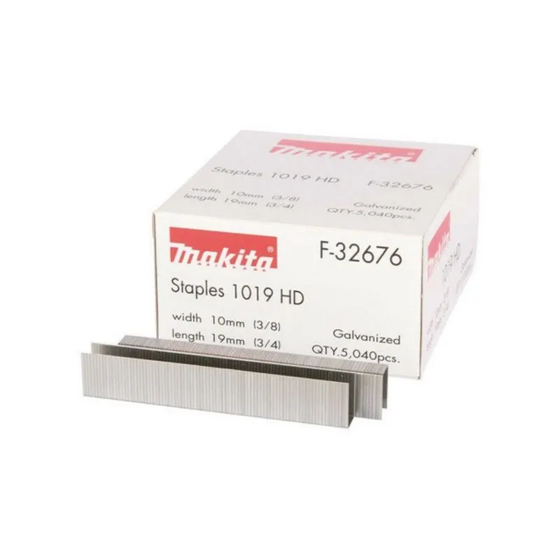 Grampo P Grampeador Bateria 10x19mm F-32676 Cx 5040un Makita