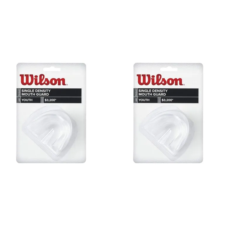 Wilson Protetor Bucal Jovem De Densidade Única (2 Pacotes)
