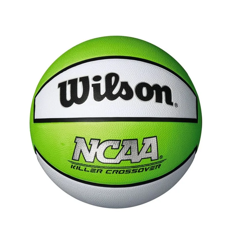 Wilson ncaa Killer Crossover Basquete - Limão/Branco, Tamanho 5 - 27,5