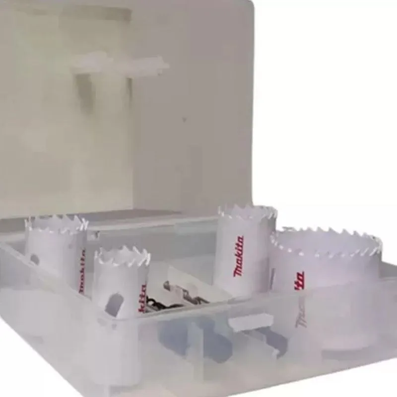 Kit Serra Copo 4x10 Caixa Com Visor Makita