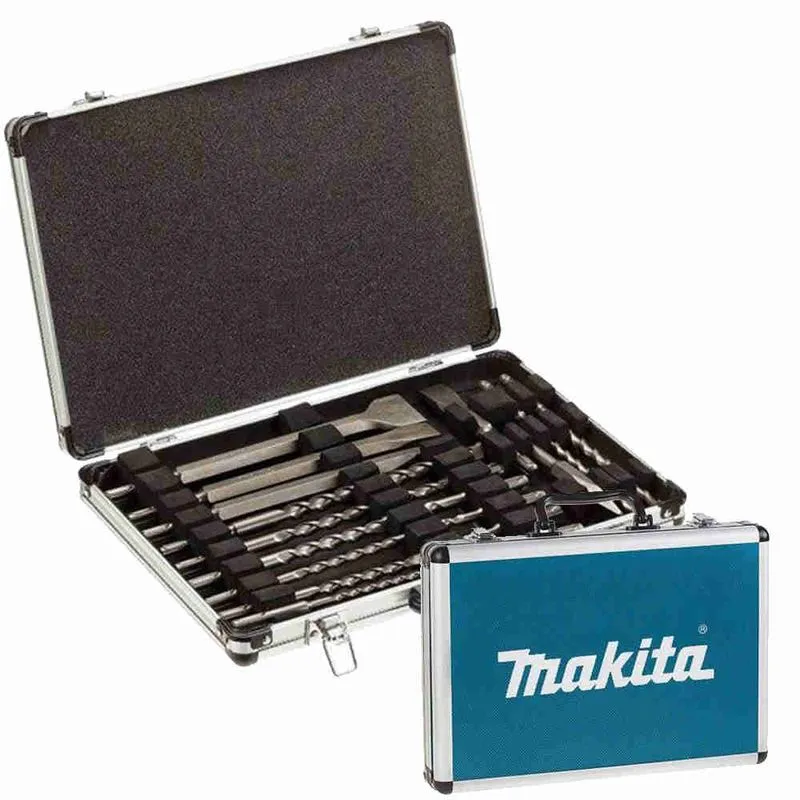 Kit Sds Plus Makita 17pç Com Maleta