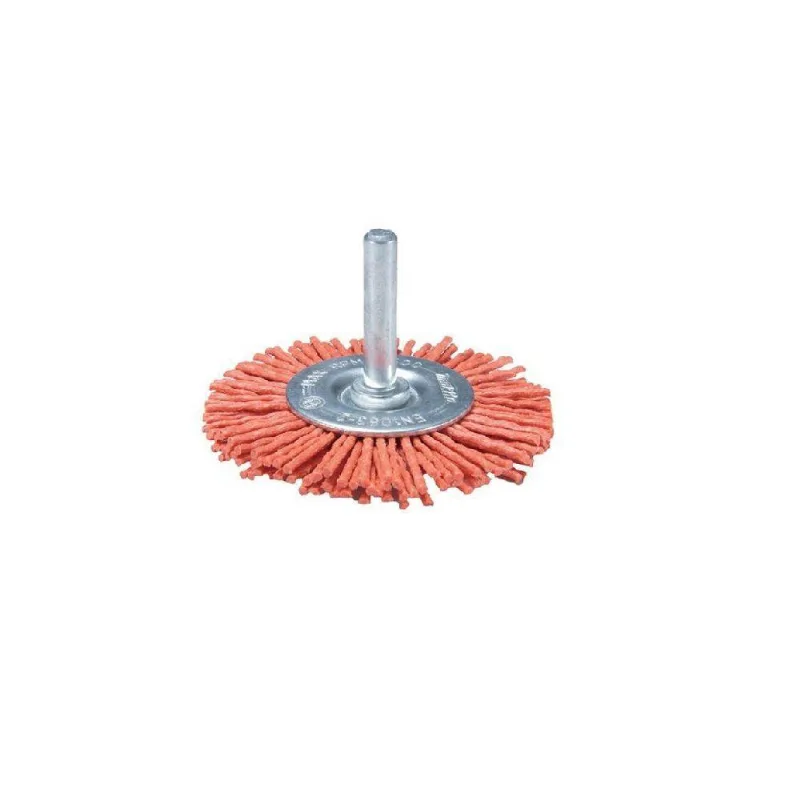 Escova Nylon Grosso Laranja Makita Tipo Roda 50x6mm D-45571