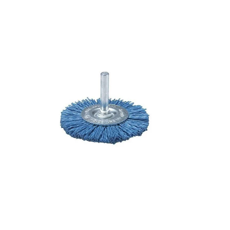 Escova De Nylon Fino Azul Makita Tipo Roda 50x6mm D-45624