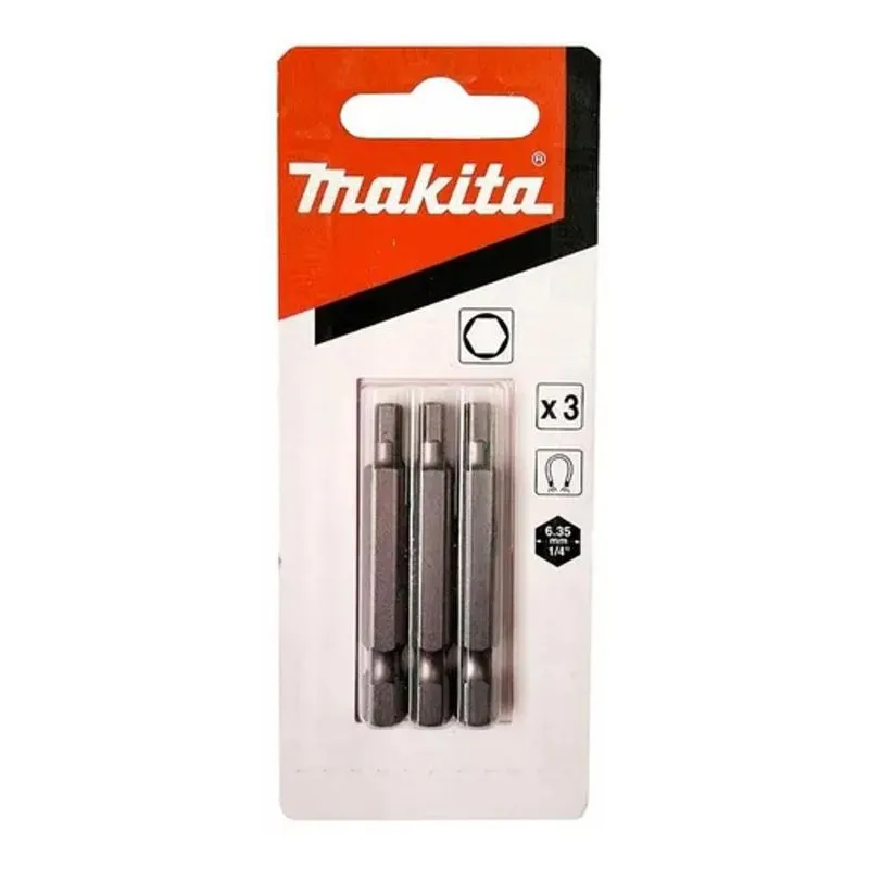 Ponta Bits Allen 4mm X 50mm 3 Peças B-25454 - Makita
