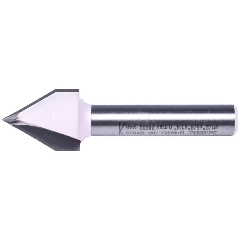 Fresa Ponta V Haste ½” Makita Fresa Ponta V Haste ½” D-49367 Makita