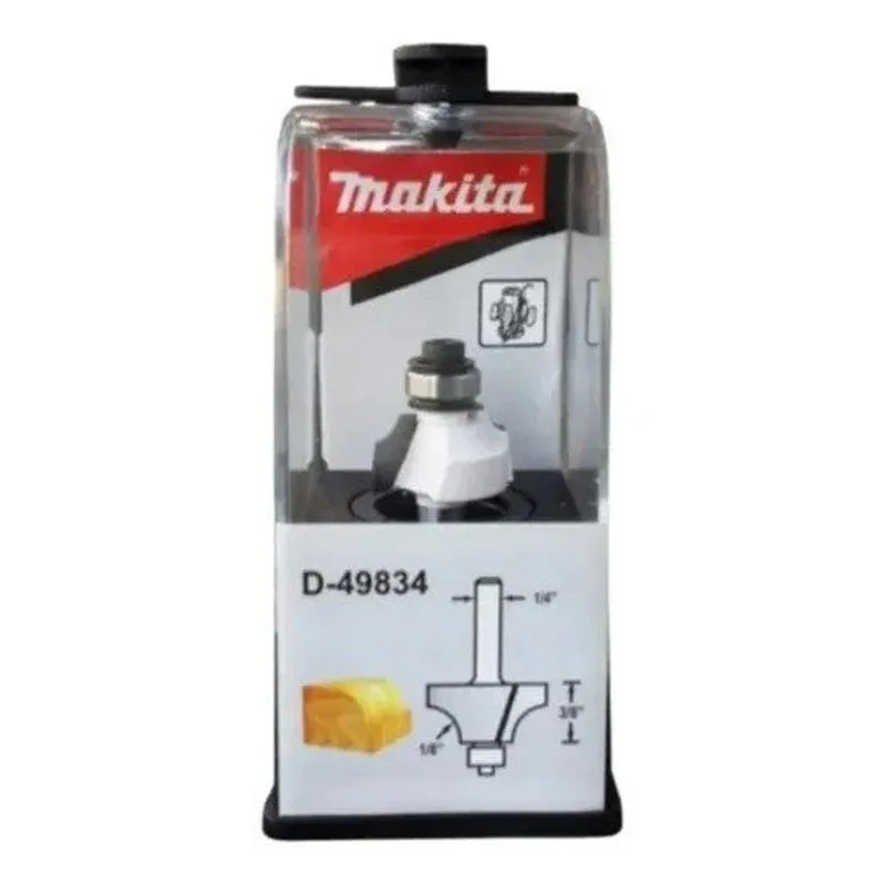 Fresa De Borda Diam 3/4 Haste 1/4 D-49834 - Makita