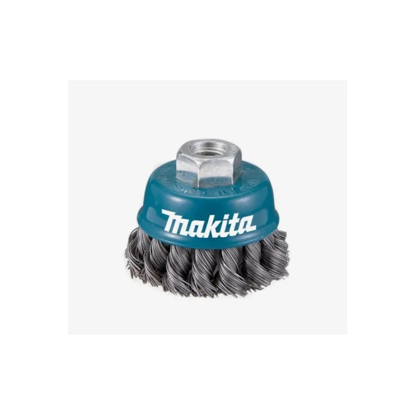 Escova De Aço Tipo Copo 75mm Fio Trançado Makita D-55170