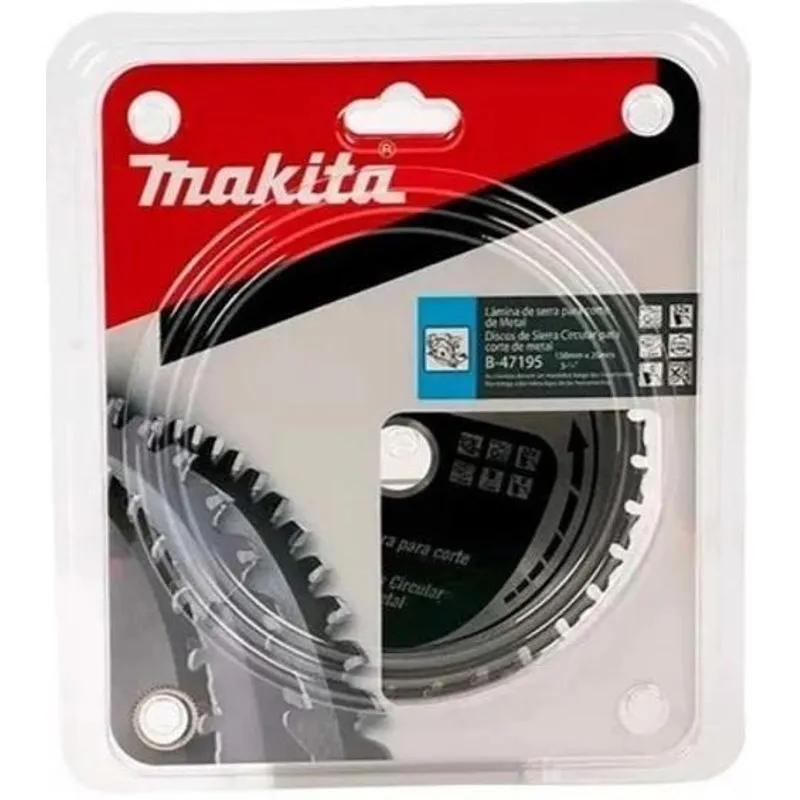 Lamina De Serra Tct 150mm X 20mm X 32t Makita B-47195 Metal