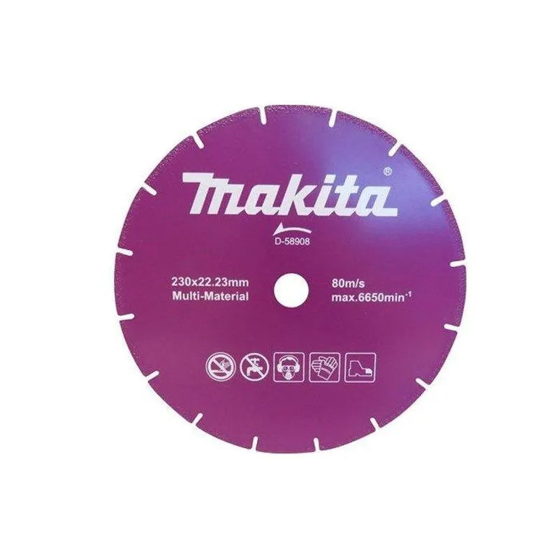 Rebolo Diamantado Multimaterial 230x22 D-58908 Makita