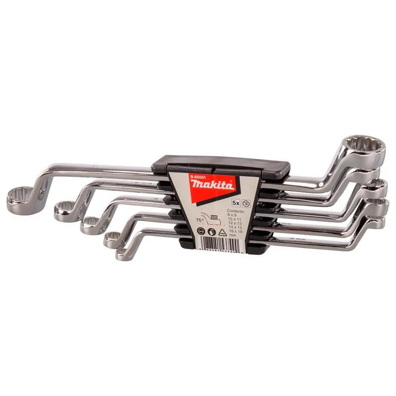 Jogo De Chave Estrela 8 A 19mm 5 Pecas Makita B-65551
