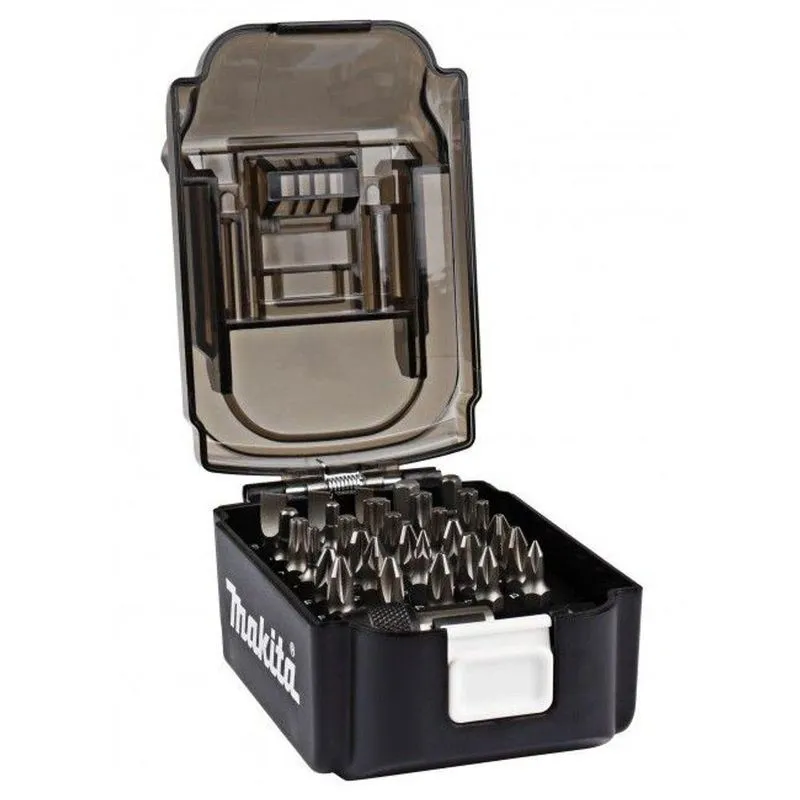 Jogo De Pontas Bits Para Parafusadeira Estojo Bateria 31pç Makita B-68317